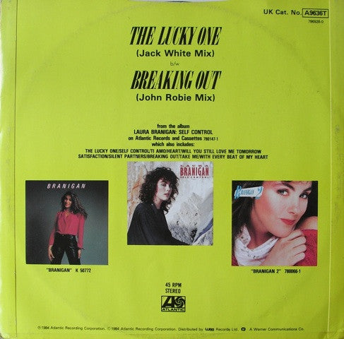 Laura Branigan : The Lucky One (12", Single)