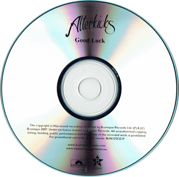 Alterkicks - Good Luck (CDr) (Very Good Plus (VG)) - DaddyPop