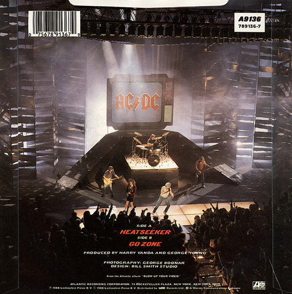 AC/DC : Heatseeker (7", Single, Car)