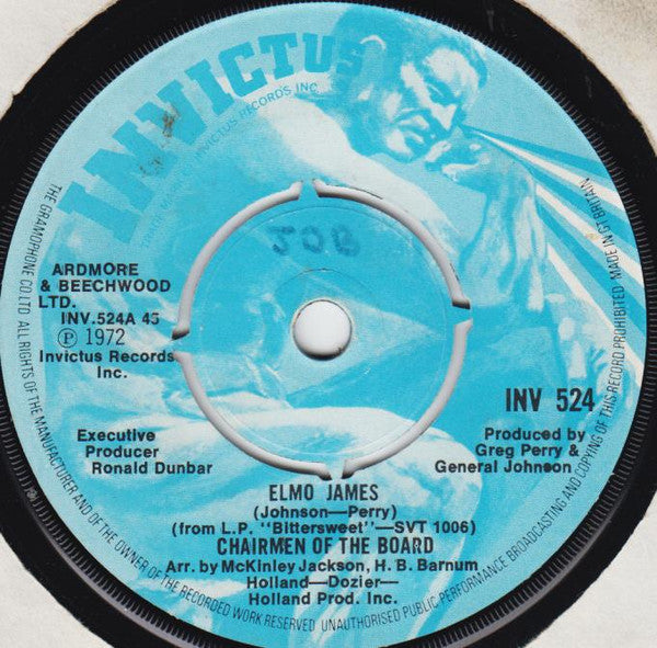 Chairmen Of The Board : Elmo James (7", Single)