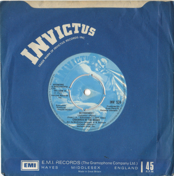 Chairmen Of The Board : Elmo James (7", Single)