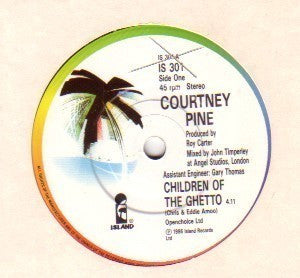 Courtney Pine : Children Of The Ghetto (7")