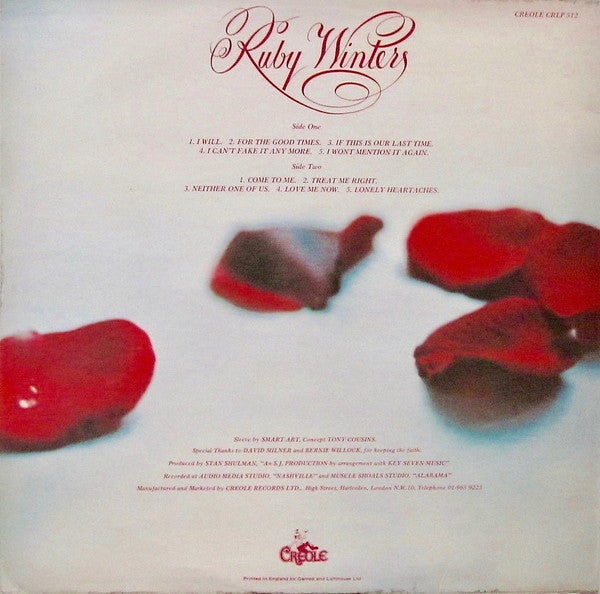 Ruby Winters : Ruby Winters (LP, Album)