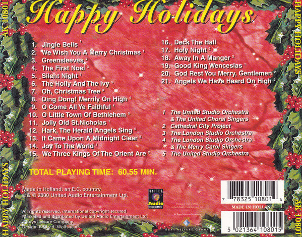 Various : Happy Holidays (CD, Comp)