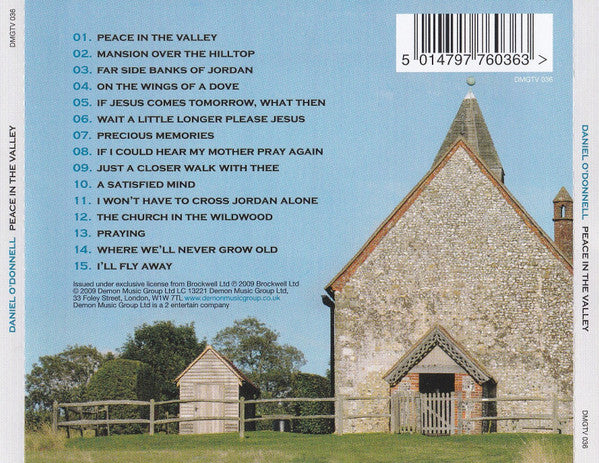 Daniel O'Donnell : Peace In The Valley (CD, Album)