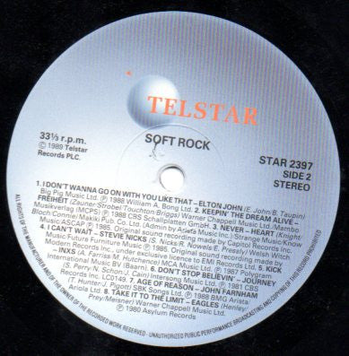 Various : Soft Rock - 16 Rock Classics (LP, Comp)