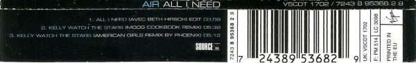AIR - All I Need (CD) (Very Good (VG)) - DaddyPop