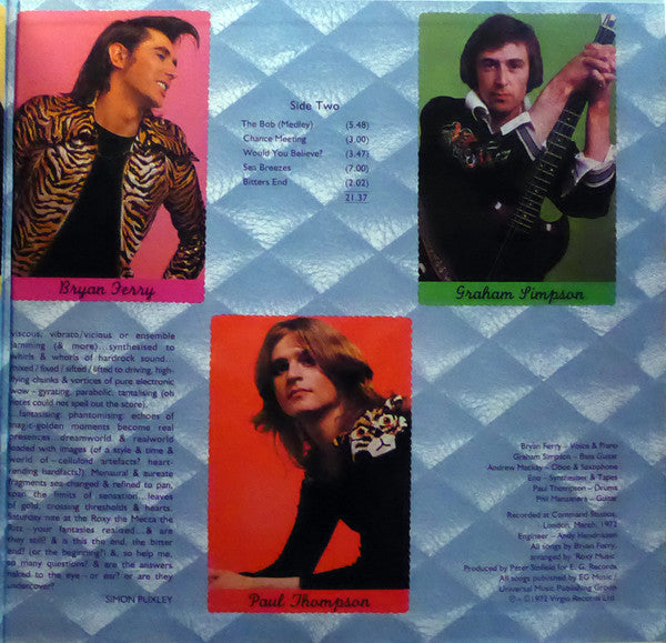 Roxy Music : Roxy Music (LP, Album, RE, RM)