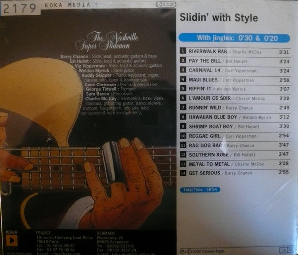The Nashville Super Slidemen : Slidin' With Style (CD)