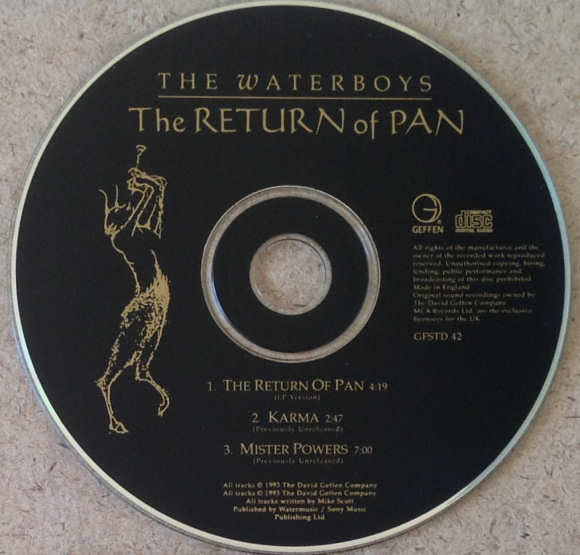 The Waterboys : The Return Of Pan (CD, Single)