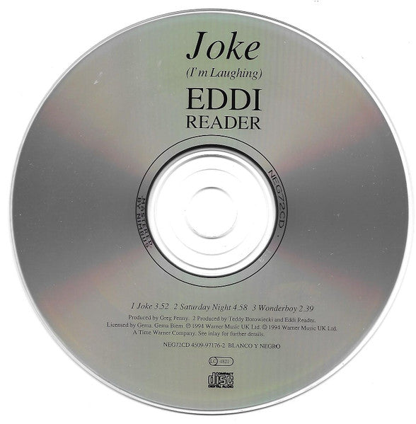 Eddi Reader : Joke (I'm Laughing) (CD, Single, Nim)