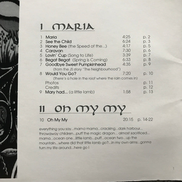 Jane Siberry - Maria (CD) (Very Good Plus (VG)) - DaddyPop