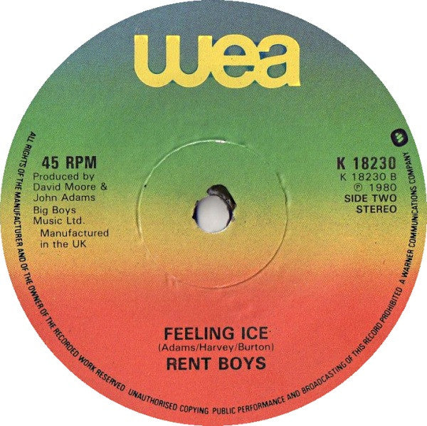 Rent Boys : Kick Down The Door (7", Single)