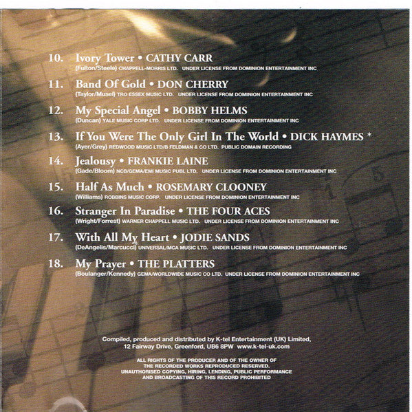 Various : Unforgettable (CD, Comp)