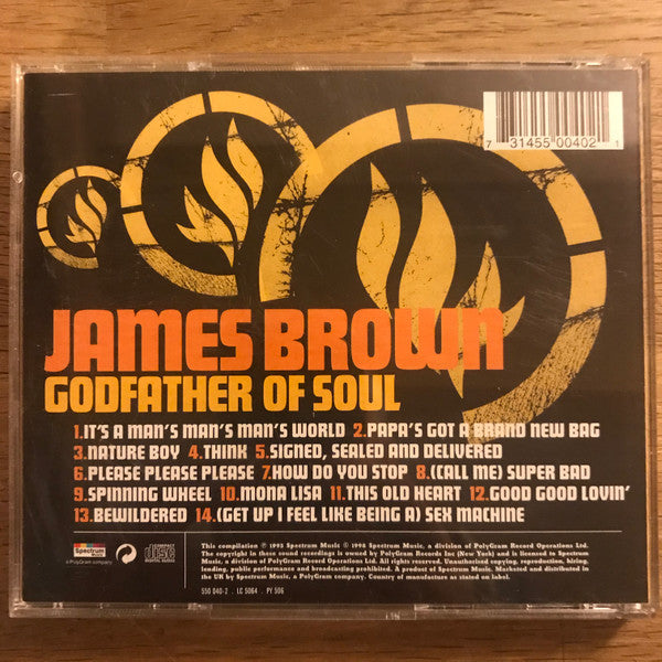 James Brown : Godfather Of Soul (CD, Comp, RE)
