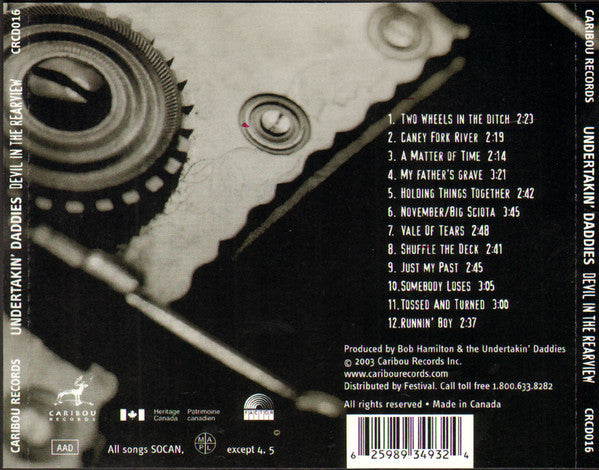 Undertakin Daddies - Devil In The Rearview (CD) (Very Good Plus (VG)) - DaddyPop