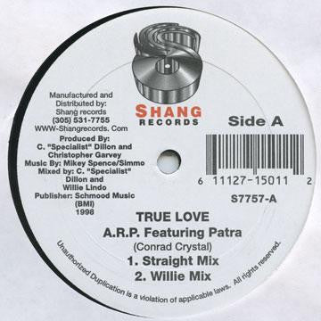 A.R.P. (2) Featuring Patra : True Love (12")