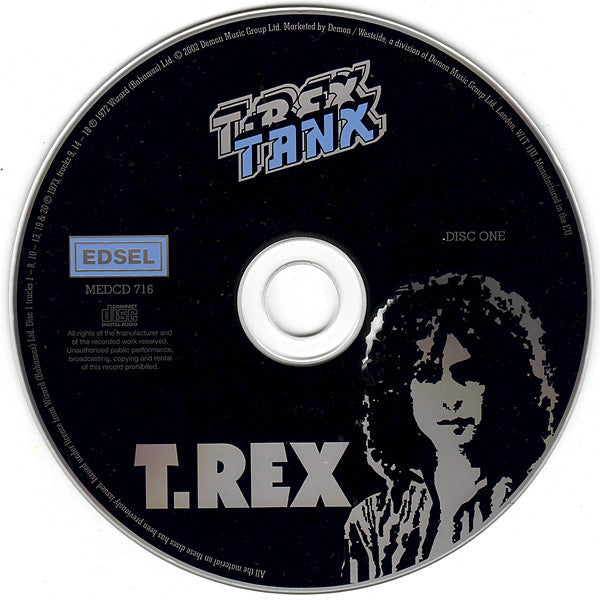 T. Rex : Tanx (CD, Album, RE, RM + CD, Comp, RE, RM + Comp)