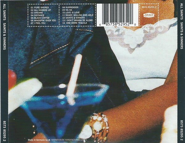 All Saints : Saints & Sinners (CD, Album)