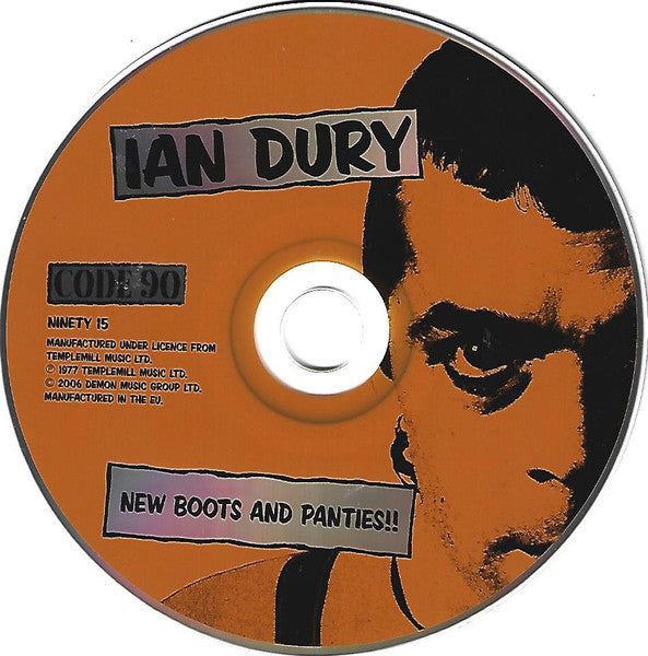 Ian Dury : New Boots And Panties!! (CD, Album, RE)