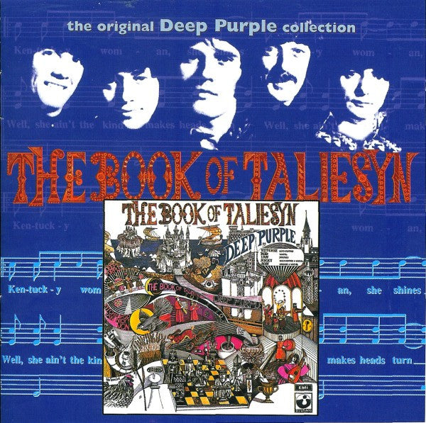 Deep Purple : The Book Of Taliesyn (CD, Album, RE, RM, Med)
