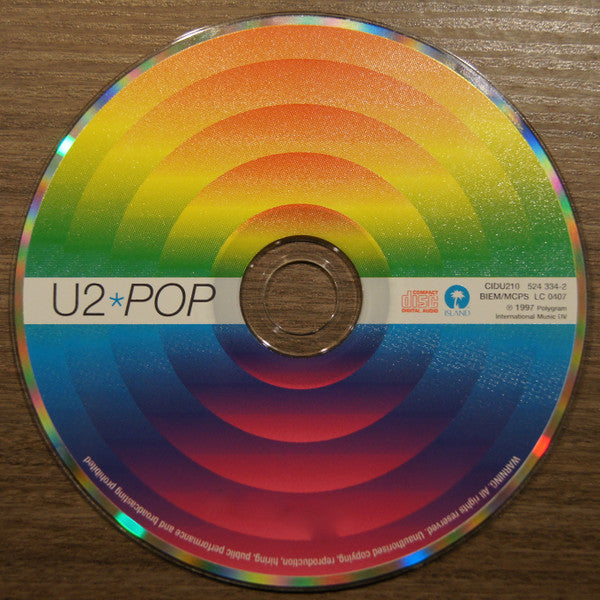 U2 : Pop (CD, Album)