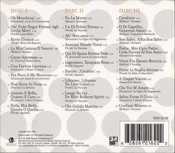 Luciano Pavarotti : The Best Of Pavarotti (3xCD, Comp, RM)