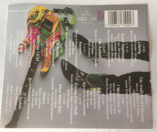 Steve Vai : Passion And Warfare (CD, Album, RE, RP)