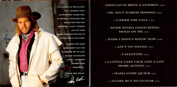 Toby Keith : Toby Keith (CD, Album)