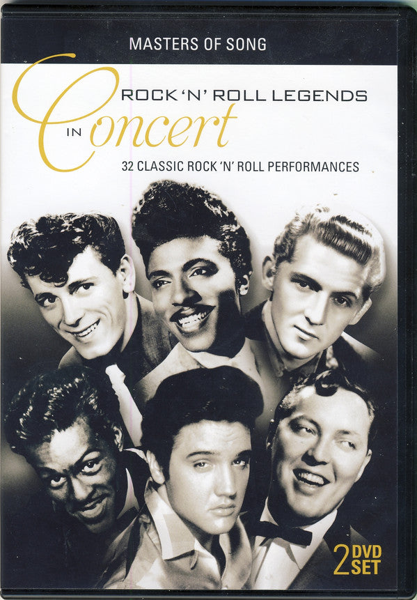 Various : Masters Of Song - Rock'N*Roll Legends In Concert (2xDVD, Comp)