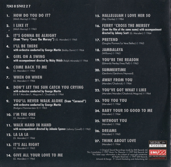 Gerry & The Pacemakers : The Very Best Of Gerry And The Pacemakers (CD, Comp)