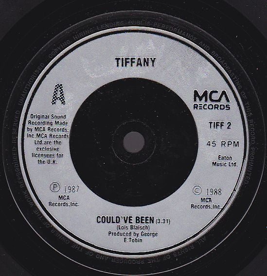 Tiffany : Could've Been (7", Single, Sil)