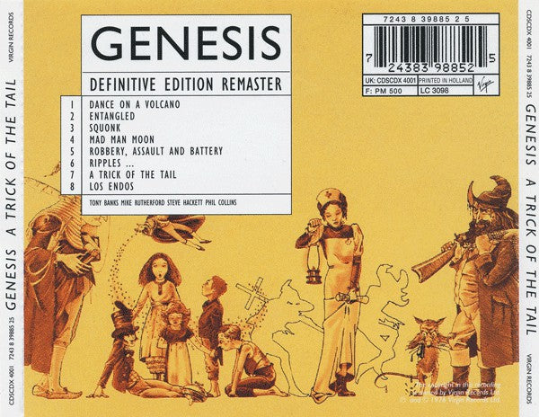 Genesis : A Trick Of The Tail (CD, Album, RE, RM, EMI)