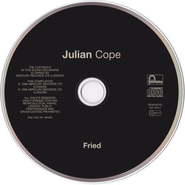 Julian Cope - Fried (CD) (Very Good Plus (VG)) - DaddyPop