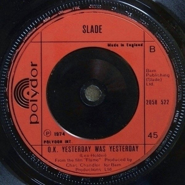 Slade : Far Far Away (7", Single)