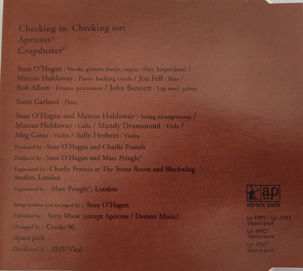 The High Llamas : Checking In, Checking Out (CD, Single)