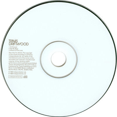 Travis : Driftwood (CD, Single, CD1)