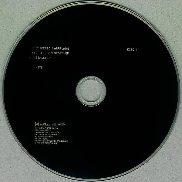 Jefferson Airplane Jefferson Starship Starship - Hits (2xCD) (Very Good Plus (VG)) - DaddyPop