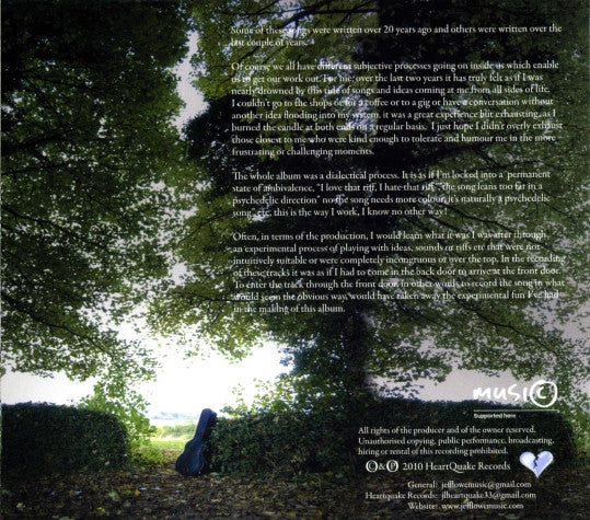 Jeff Lowe : Hitchcock Café (CD, Album)