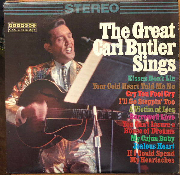 Carl Butler : The Great Carl Butler Sings (LP, Album)
