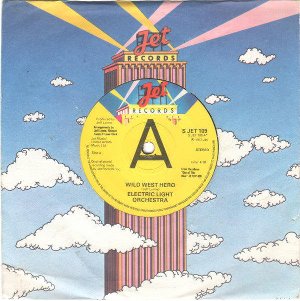 Electric Light Orchestra : Wild West Hero (7", Single, Com)