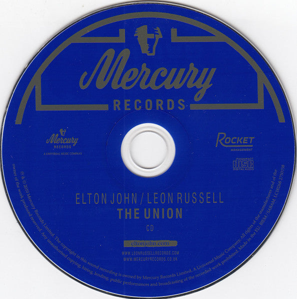 Elton John / Leon Russell : The Union (CD, Album, Dig)