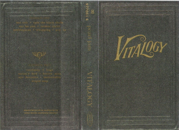 Pearl Jam : Vitalogy (Cass, Album)