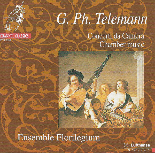 Georg Philipp Telemann, Florilegium : Concerti da Camera (CD, Album)