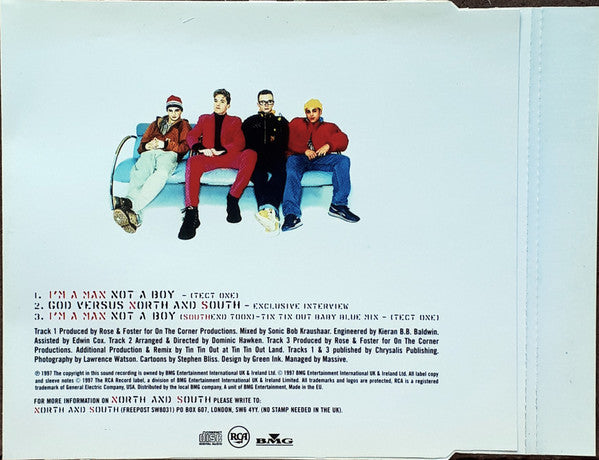 North And South : I'm A Man Not A Boy (CD, Single, CD2)