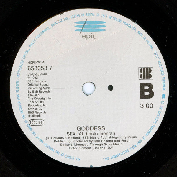 Goddess (2) : Sexual (7", Single)