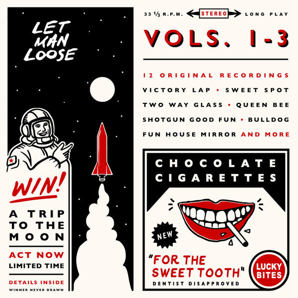Let Man Loose : Vols. 1-3 (LP, Album, Ltd, Red)