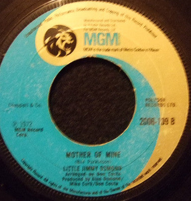 Jimmy Osmond : Long Haired Lover From Liverpool (7", Single)