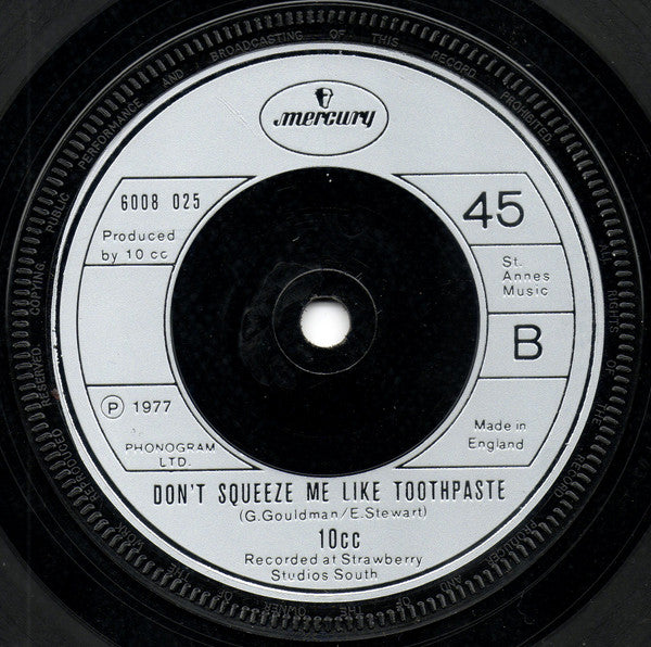 10cc : Good Morning Judge (7", Single, Sil)