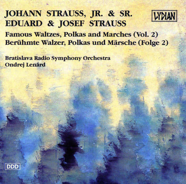 Slovak Radio Symphony Orchestra, Ondrej Lenárd : Johann Strauss, Jr. & Sr. Eduard & Josef Strauss: Famous Waltzes, Polkas And Marches Vol. 2 (CD)